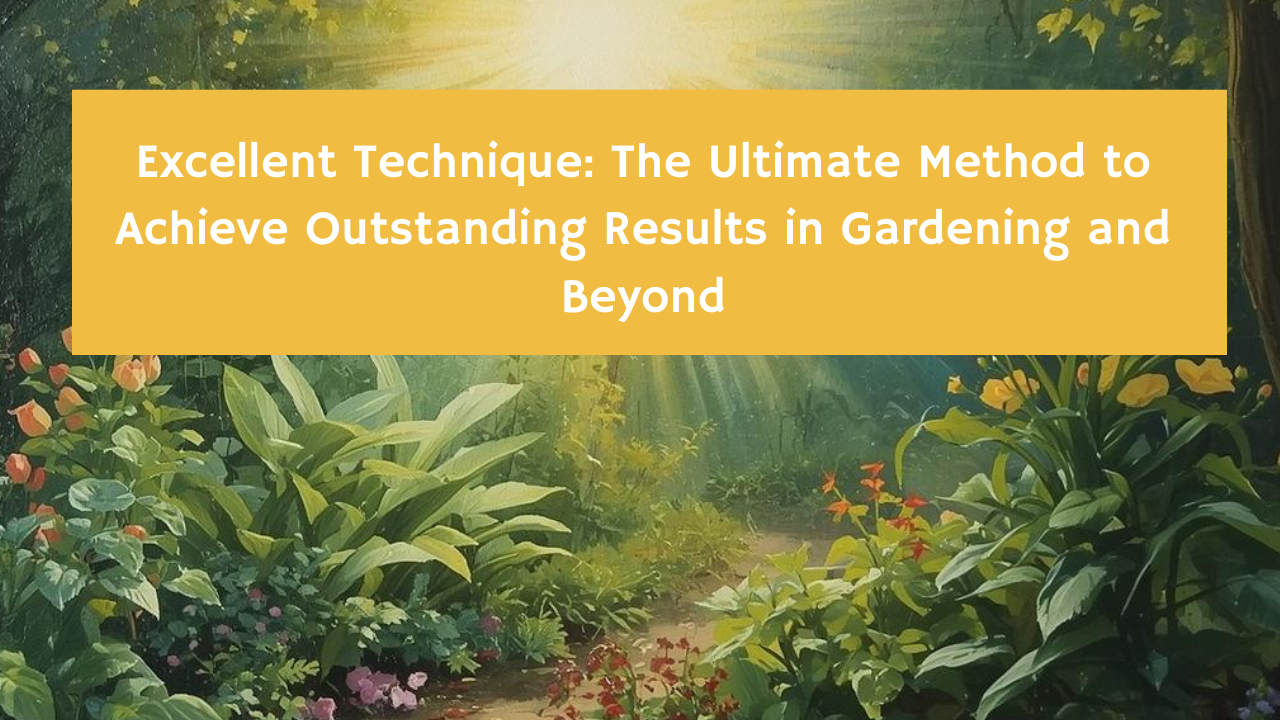 ## Excellent Technique: The Ultimate Method to Achieve Outstanding Results in Gardening and Beyond Every successful gardener eventually discovers a truth that applies far beyond plants: outstanding results rarely come from effort alone, but from using the *right technique* consistently. In gardening, this difference is easy to see. Two people can water, feed, and care for plants with the same dedication, yet one garden thrives while the other struggles. The reason is not luck—it is technique. The same principle applies beyond gardening. Whether growing plants, learning skills, or improving daily routines, mastering one excellent, repeatable method can transform results dramatically. This guide explores a powerful, practical technique rooted in gardening wisdom that also applies to personal growth, productivity, and long-term success. By understanding how and why this method works, you can achieve better outcomes with less frustration and greater confidence. ## Understanding What Makes a Technique Truly Excellent An excellent technique is simple, repeatable, and effective. It does not rely on constant adjustment or guesswork. Instead, it creates the right conditions and allows results to develop naturally over time. In gardening, excellent techniques work *with* nature rather than against it. In life, they work with human behavior, habits, and limits instead of fighting them. ## The Core Principle Behind Outstanding Results At the heart of this method is one principle: **focus on foundations, not symptoms**. Most people try to fix visible problems. Gardeners add fertilizer when plants look weak, water more when leaves droop, or change products constantly. These actions treat symptoms, not causes. Outstanding results come from strengthening the foundation so problems rarely appear in the first place. ## Why Treating Symptoms Leads to Inconsistent Results Symptom-based actions create dependency. In gardening, quick fixes may work temporarily but weaken plants long-term. In life, reacting to problems without addressing root causes leads to repeated struggles. A strong foundation reduces the need for constant correction and produces more stable results. ## The Gardening Technique That Demonstrates This Principle Perfectly In gardening, the clearest example of this excellent technique is **building plant health from the roots upward**. Healthy roots lead to healthy plants. When roots are strong, plants manage water, nutrients, and stress naturally. Gardeners who prioritize soil quality, drainage, spacing, and root development experience fewer problems and faster growth. ## Why Root-Focused Gardening Outperforms Quick Fixes Roots control everything above ground. Strong roots absorb nutrients efficiently, regulate moisture, and anchor the plant. Weak roots cause slow growth, disease, and frequent failure. This technique shifts effort from constant intervention to smart preparation. ## Applying This Technique Step by Step in Gardening The method is simple but powerful. First, improve soil structure rather than adding more fertilizer. Second, water deeply instead of frequently. Third, allow roots to grow undisturbed. Fourth, choose plants suited to the environment. Each step supports root strength, leading to better overall performance. ## How This Technique Saves Time and Effort Focusing on foundations reduces work. Healthy gardens need less watering, fewer treatments, and less troubleshooting. Plants become self-sustaining rather than dependent. This efficiency is what separates good results from outstanding ones. ## Translating This Gardening Technique Beyond the Garden The same principle applies outside gardening. In learning, foundations are basic skills. In health, foundations are sleep, nutrition, and movement. In productivity, foundations are habits and environment. When foundations are strong, progress becomes smoother and faster. ## Why This Method Works in Any Area of Life Foundations support systems. When a system is stable at its base, it handles stress and change better. Weak foundations collapse under pressure, no matter how much effort is applied later. This is why foundational techniques consistently outperform shortcuts. ## Using This Technique to Avoid Burnout Constant fixing causes exhaustion. Gardeners who chase problems feel overwhelmed. People who react constantly in life experience burnout. By setting strong foundations, effort becomes calmer, more predictable, and more sustainable. ## The Role of Patience in This Excellent Technique Patience is not waiting—it is preparing. This method requires patience during setup but rewards with faster progress later. In gardening, roots develop quietly before visible growth appears. In life, foundational work often shows results gradually but lasts longer. ## Why Beginners Benefit Most From This Method Beginners often overdo actions. They water too much, feed too often, or change methods frequently. A foundation-first approach gives beginners clarity and direction. It removes confusion and builds confidence through consistency. ## Common Mistakes That Undermine This Technique Ignoring foundations is the biggest mistake. In gardening, poor soil and drainage sabotage everything else. In life, weak habits undermine goals. Another mistake is impatience—changing methods before foundations have time to work. ## How to Measure Progress Using This Method Progress looks different at first. In gardening, healthy color and steady growth matter more than speed. In life, consistency matters more than dramatic change. Small, stable improvements indicate success. ## Using Observation Instead of Constant Intervention Observation is a powerful tool. Healthy systems give feedback. Watching plants instead of reacting immediately teaches what they truly need. The same applies to habits, routines, and learning processes. ## Why Consistency Beats Intensity Every Time Intensity fades; consistency compounds. This technique relies on steady, repeatable actions rather than bursts of effort. Over time, results multiply naturally. Gardens thrive on consistency, not constant disturbance. ## Strengthening Systems Instead of Chasing Results Results are outcomes, not actions. Focusing on systems ensures results follow naturally. Strong systems produce strong outcomes repeatedly. This shift in thinking transforms long-term success. ## Real Experiences From Gardeners Who Changed Their Approach One gardener shared that stopping constant fertilizing changed everything. “Once I fixed my soil and watering, the plants grew on their own,” they said. Another noted that fewer interventions led to healthier plants and less stress. ## Observations From People Applying This Method Beyond Gardening People who apply foundation-first thinking report similar success. They notice improved focus, reduced overwhelm, and more predictable progress. Many describe feeling in control rather than reactive. ## Long-Term Benefits of Mastering This Technique This technique scales over time. Each season becomes easier. Each project improves faster. Confidence grows through repeatable success. The method becomes a mindset rather than a task. ## Why This Technique Creates Outstanding Results Outstanding results come from stability. Strong foundations absorb mistakes, adapt to change, and recover quickly. Weak systems collapse under pressure. This technique builds resilience, not dependency. ## What You Should Know Before Using This Method This method is not flashy. It does not promise instant results, but it delivers lasting ones. It requires discipline, observation, and trust in the process. Once mastered, it simplifies both gardening and life. ## Questions and Answers About This Excellent Technique **Is this technique complicated?** No, it is simple and practical. **Does it work for beginners?** Yes, it is ideal for beginners. **Why focus on foundations first?** Foundations support everything else. **Does it take longer to see results?** Initial setup takes time, but results last longer. **Can this method reduce gardening problems?** Yes, significantly. **Is this technique useful outside gardening?** Yes, it applies to many areas of life. **Does it require special tools?** No, just good practices. **Can it prevent burnout?** Yes, by reducing constant fixing. **Is patience necessary?** Yes, patience is part of success. **Does consistency matter more than effort?** Yes, consistency compounds results. **Can this method fail?** Only if foundations are ignored. **Is it suitable for small gardens?** Yes, it works in any space. **Can experienced gardeners benefit too?** Absolutely. **Is this technique worth adopting?** Yes, it transforms outcomes. ## Tags Gardening Techniques, Grow Plants Successfully, Smart Gardening Methods, Foundation First Gardening, Sustainable Gardening Practices, Long-Term Gardening Success