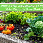 How to Grow Crisp Lettuce in a Recycled Water Bottle for Home Gardening