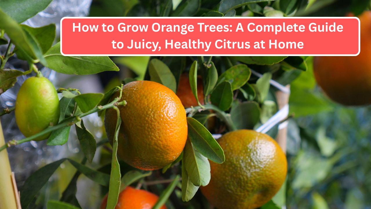 How to Grow Orange Trees: A Complete Guide to Juicy, Healthy Citrus at Home