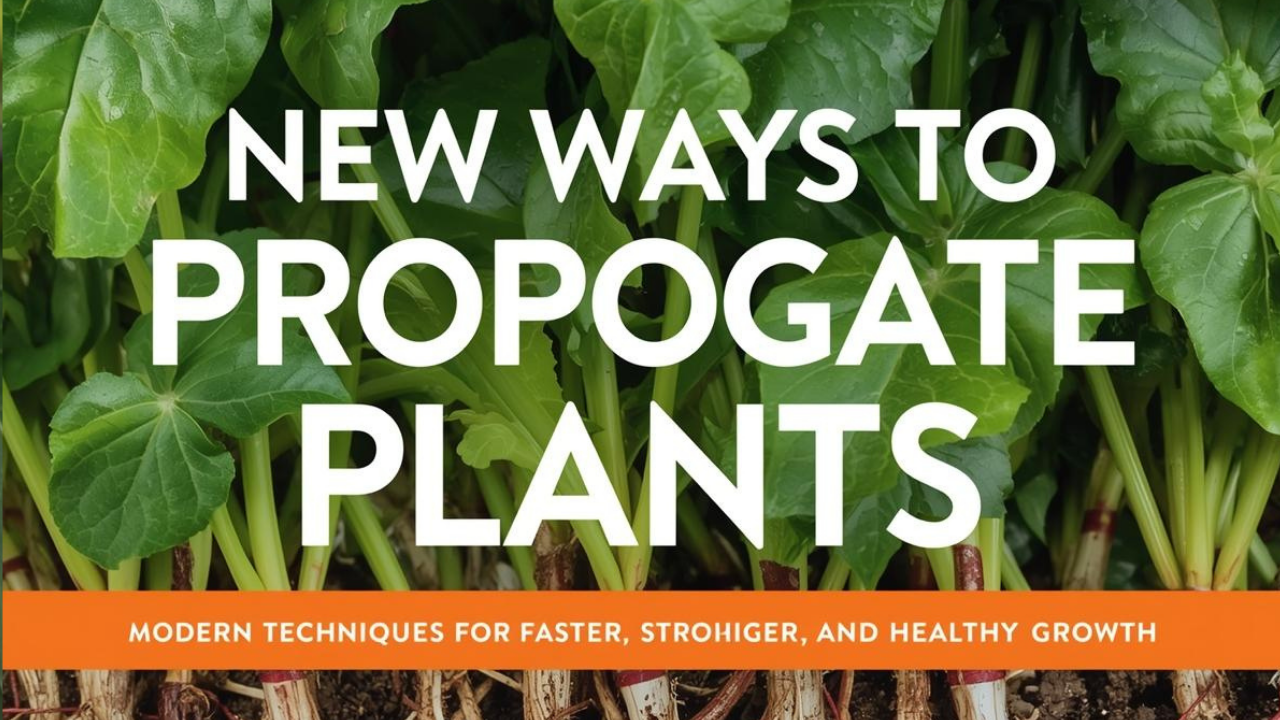 New Ways to Propagate Plants: Modern Techniques for Faster, Stronger, and Healthier Growth