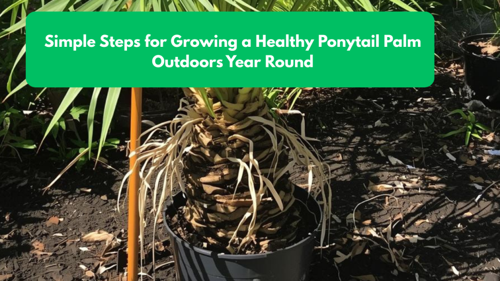 Simple Steps for Growing a Healthy Ponytail Palm Outdoors Year Round