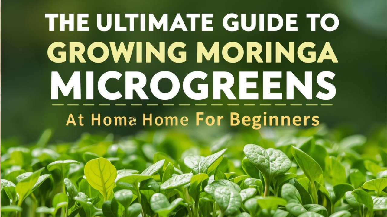 The Ultimate Guide to Growing Moringa Microgreens at Home for Beginners